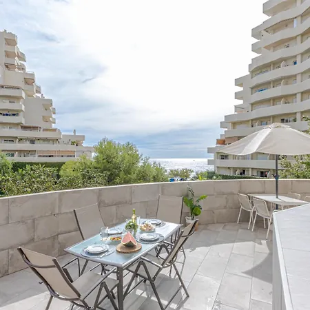 Benal 2bdr Beachfront With Water Park * Benalmadena